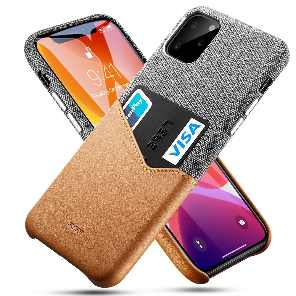 ESR Metro Wallet - Θήκη Με Υποδοχή για Κάρτες iPhone 11 Pro Max - Brown (53410)