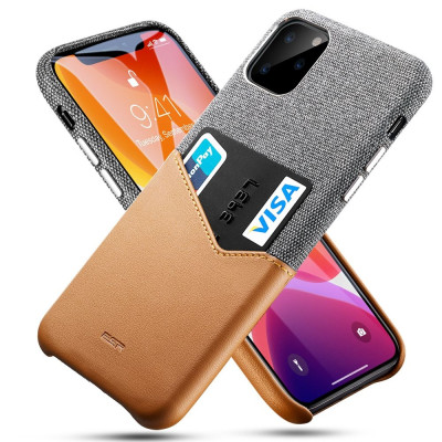 ESR Metro Wallet - Θήκη Με Υποδοχή για Κάρτες iPhone 11 Pro Max - Brown (53410)