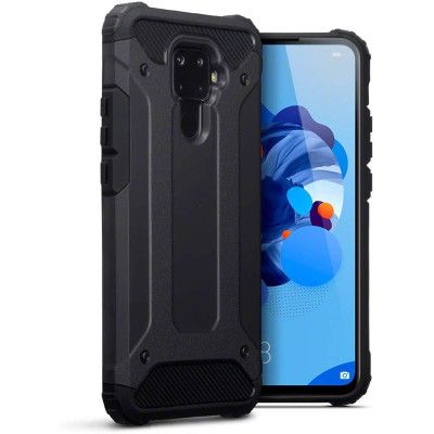 Terrapin Ανθεκτική Θήκη Double Layer Impact Huawei Mate 30 Lite - Black (131-083-116)