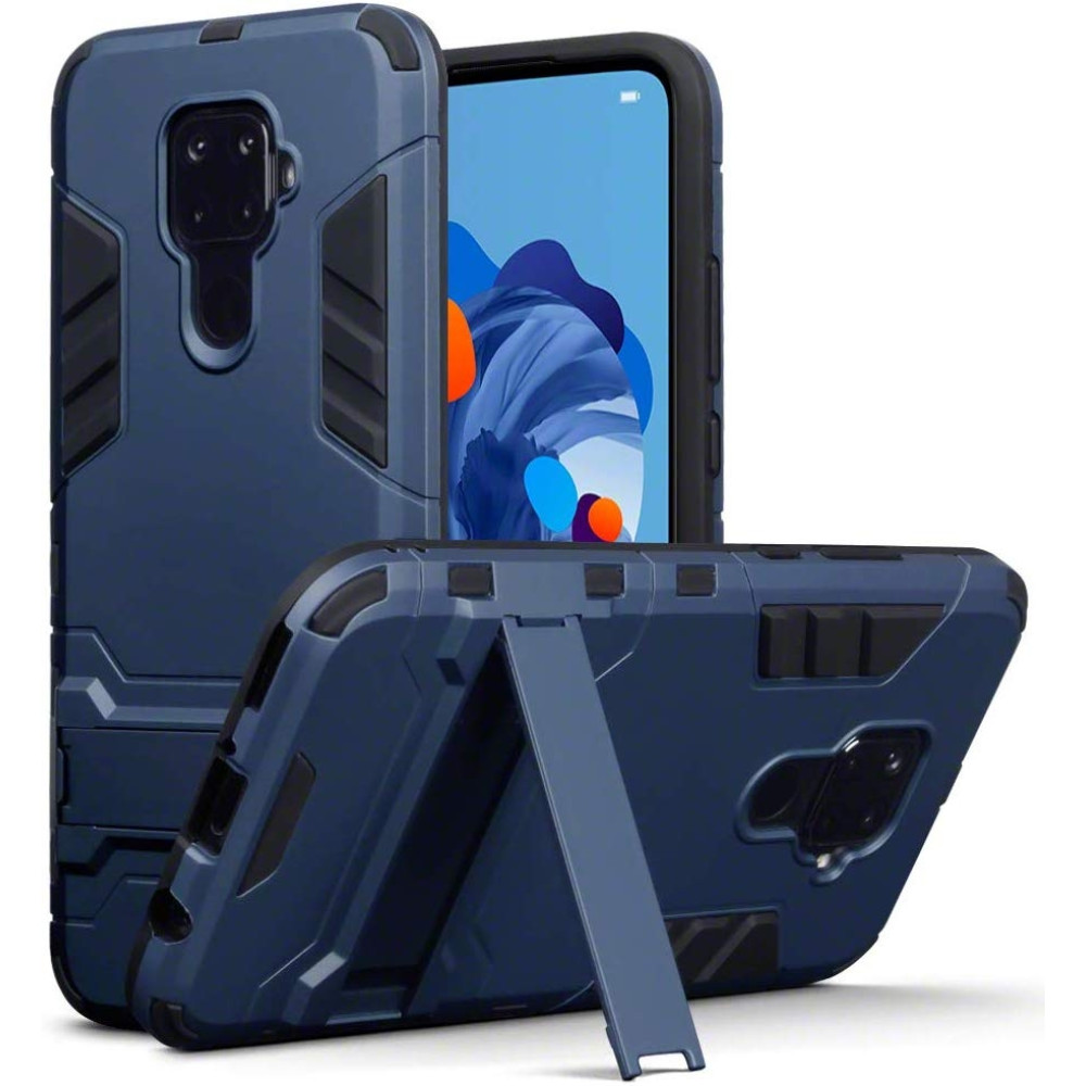 Terrapin Ανθεκτική Dual Layer Θήκη Huawei Mate 30 Lite - Blue (131-083-115)