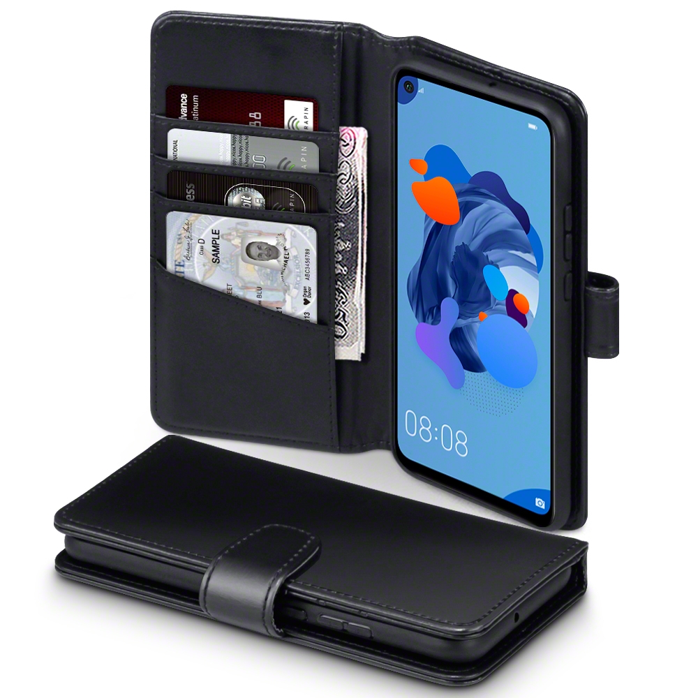 Terrapin Δερμάτινη Θήκη - Πορτοφόλι Huawei Mate 30 Lite - Black (117-083-238)