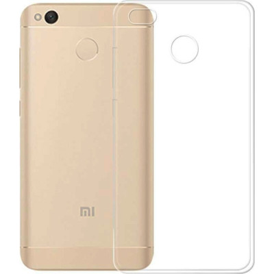 Official Xiaomi Θήκη Σιλικόνης Xiaomi Redmi 4X - Clear (NYE5631GL)