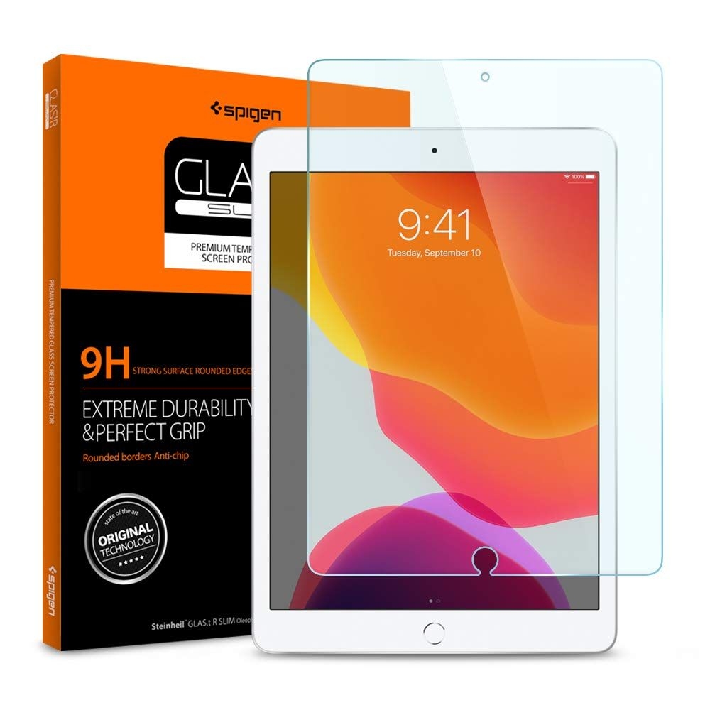 Spigen Premium Tempered Glass  iPad 7/8 10.2" 2019 - 2020 - Crystal Clear (AGL00236)