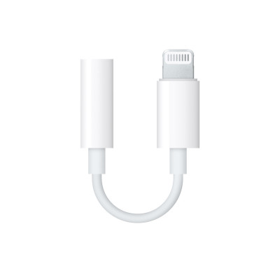 Apple Αντάπτορας Lightning to 3.5mm Headphone Jack - White (MMX62ZM/A)