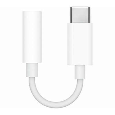 Apple Αντάπτορας USB Τype - C to 3.5 mm Headset Jack - White (MU7E2ZMA)