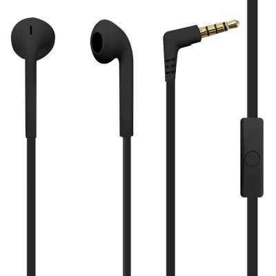 Puro Icon Earphones Handsfree Ακουστικά - Black (IPHF27ICON-BLK)