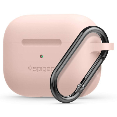 Spigen Silicone Fit Θήκη Apple Airpods Pro 1st Gen - Pink (ASD00535)