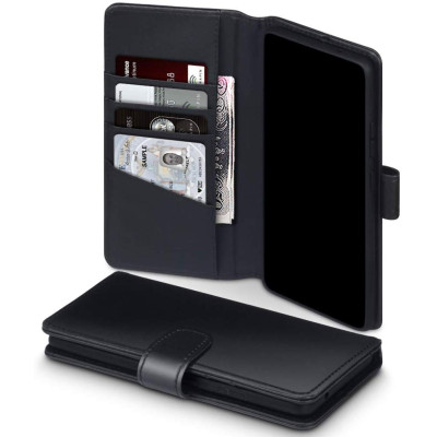 Terrapin Δερμάτινη Θήκη - Πορτοφόλι Samsung Galaxy S10 Lite - Black (117-002a-257)