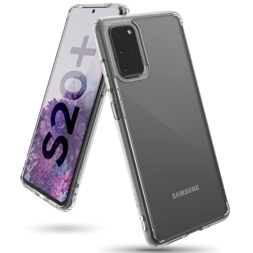 Ringke Fusion Θήκη με TPU Bumper Samsung Galaxy S20 Plus - Clear (8809688897689)