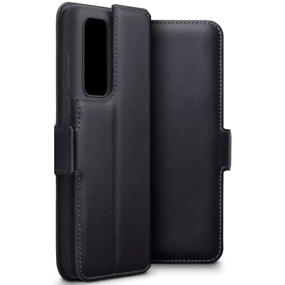 Terrapin Δερμάτινη Θήκη - Πορτοφόλι Huawei P40 - Black (117-083-242)