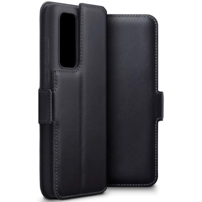 Terrapin Δερμάτινη Θήκη - Πορτοφόλι Huawei P40 - Black (117-083-242)