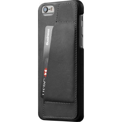 MUJJO Full Leather Wallet Case - Δερμάτινη Θήκη-Πορτοφόλι iPhone 6 Plus / 6S Plus - Black (MUJJO-SL-084-BK)