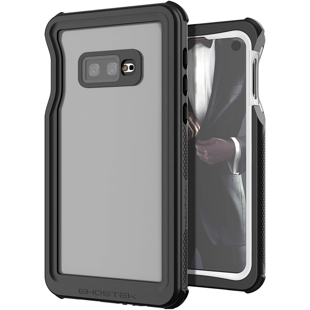 Ghostek Nautical 2 Αδιάβροχη Θήκη Samsung Galaxy S10e - White / Black (GHOCAS2112)