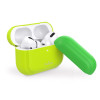 Puro ICON Θήκη Σιλικόνης για Airpods Pro 1st Gen - Fluo Yellow + Green Cap (APPROCASE1FLUOYEL)