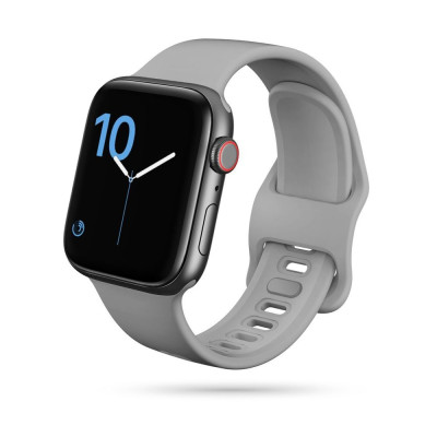 Tech-Protect Ανταλλακτικό Λουράκι Σιλικόνης Iconband Apple Watch Ultra2/Ultra1/SE/10/9/8/7/6/5/4 (49/46/45/44mm) - Grey (66909)