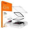 Spigen ProFlex "EZ FIT" Tempered Glass - Fullface Αντιχαρακτικό Γυαλί Οθόνης Apple Watch SE/6/5/4 (40mm) - 2 Τεμάχια (AFL01219)
