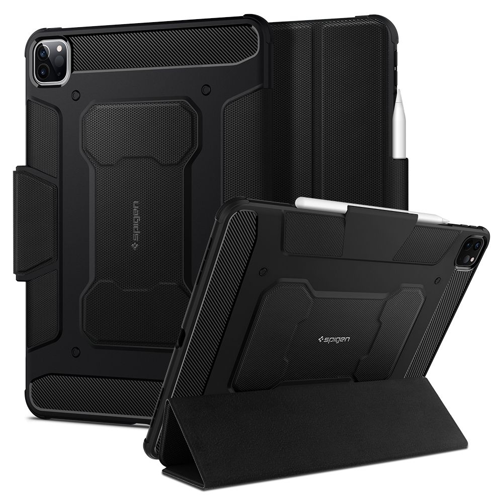 Spigen Θήκη Rugged Armor Pro iPad Pro 11" 2022 / 2021 / 2020 / 2018 - Black (ACS01024)