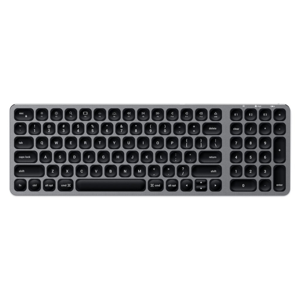Satechi Compact Backlit Bluetooth Keyboard - Ασύρματο Πληκτρολόγιο - Black (ST-ACBKM)