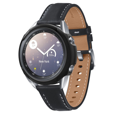 Spigen Θήκη Liquid Air Samsung Galaxy Watch 3 41mm - Matte Black (ACS01561)
