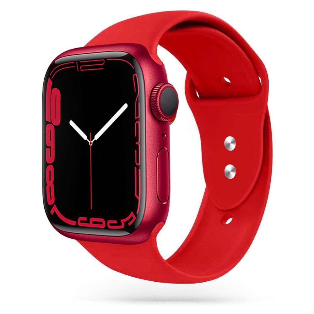 Tech-Protect Λουράκι Σιλικόνης Iconband Apple Watch SE/10/9/8/7/6/5/4 (42/41/40mm) - Red (0795787713150)