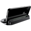 Baseus Silicone Card Bracket With Parking Number Horizon - Βάση Στήριξης Κινητών για Ταμπλό Αυτοκινήτου με Αυτοκόλλητα για Αριθμό Τηλεφώνου - Black (ACNUM-PM01)