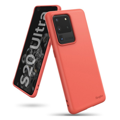 Ringke Air S Θήκη Σιλικόνης Samsung Galaxy S20 Ultra - Coral (8809688898327)