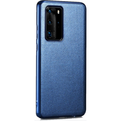 iCarer Grained Series Δερμάτινη Θήκη Huawei P40 Pro - Royal Blue (XHP40002-BU)
