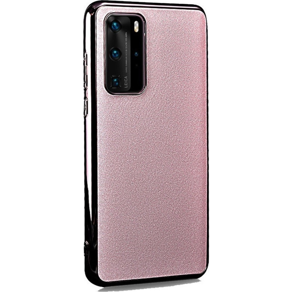 iCarer Grained Series Δερμάτινη Θήκη Huawei P40 Pro - Glitter Powder (XHP40002-PK)