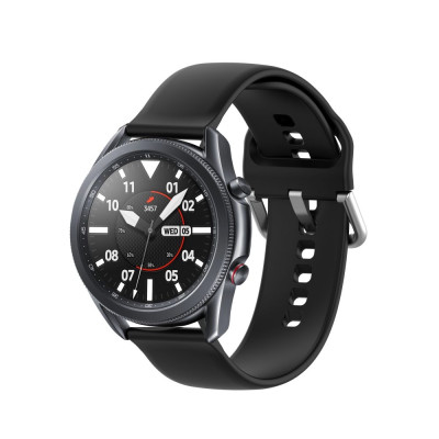 Tech-Protect Λουράκι (22mm) Σιλικόνης Iconband Samsung Galaxy Watch 3 45mm - Black (0795787713242)