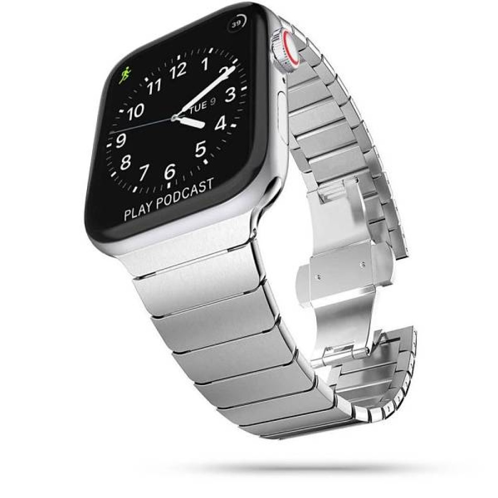 Tech-Protect Μεταλλικό Λουράκι Linkband - Apple Watch Ultra2/Ultra1/SE/10/9/8/7/6/5/4 (49/46/45/44mm) - Silver (5906735412758)