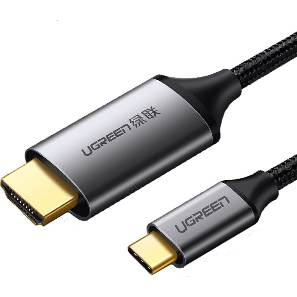 Ugreen Καλώδιο Type-C (male) σε HDMI (male) 150 cm - Gray / Black (50570)