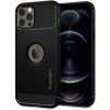 Spigen Θήκη Rugged Armor Apple iPhone 12 / 12 Pro - Matte Black (ACS01700)