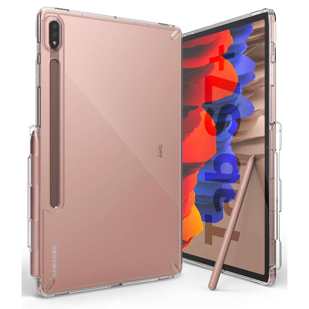 Ringke Fusion Θήκη Σιλικόνης Samsung Galaxy Tab S8 Plus / S7 Plus 12.4" - Clear (74533)