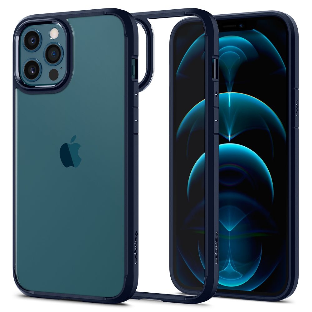 Spigen Ultra Hybrid Θήκη Apple iPhone 12 / 12 Pro - Navy Blue (ACS02251)