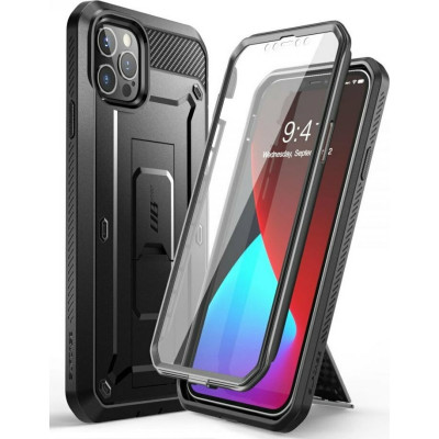 Supcase Ανθεκτική Θήκη Unicorn Beetle Pro Apple iPhone 12 / 12 Pro - Black (JYJ201016)