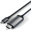 Satechi Καλώδιο Type-C (male) σε HDMI 4K 60Hz (male) - 180cm - Space Gray (ST-CHDMIM)