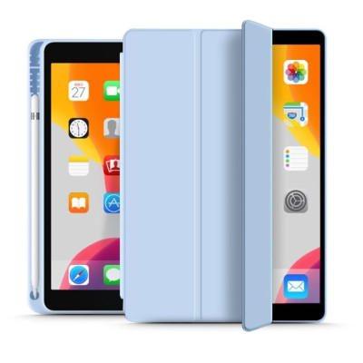 Tech-Protect Θήκη Smartcase Pen Apple iPad 10.2" 2021 / 2020 / 2019 - Sky Blue (6216990208669)