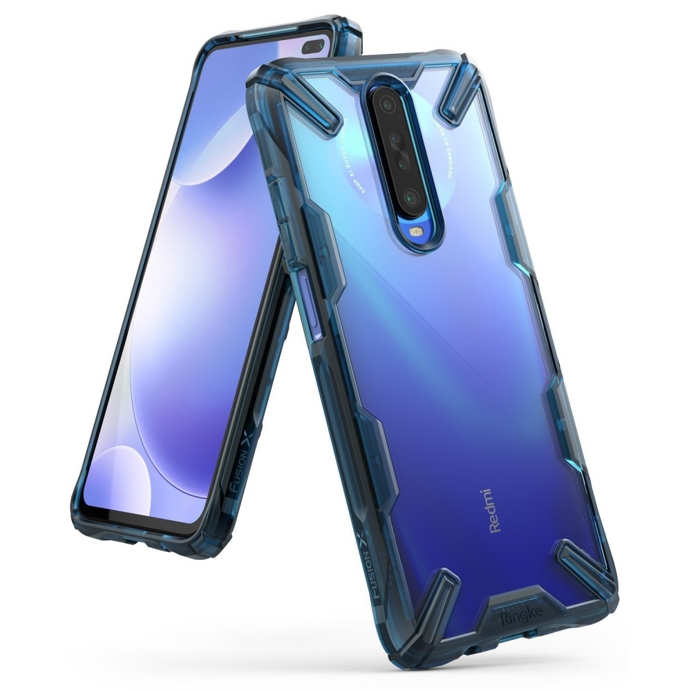 Ringke Fusion X Θήκη Σιλικόνης Xiaomi Redmi K30 - Space Blue (75524)