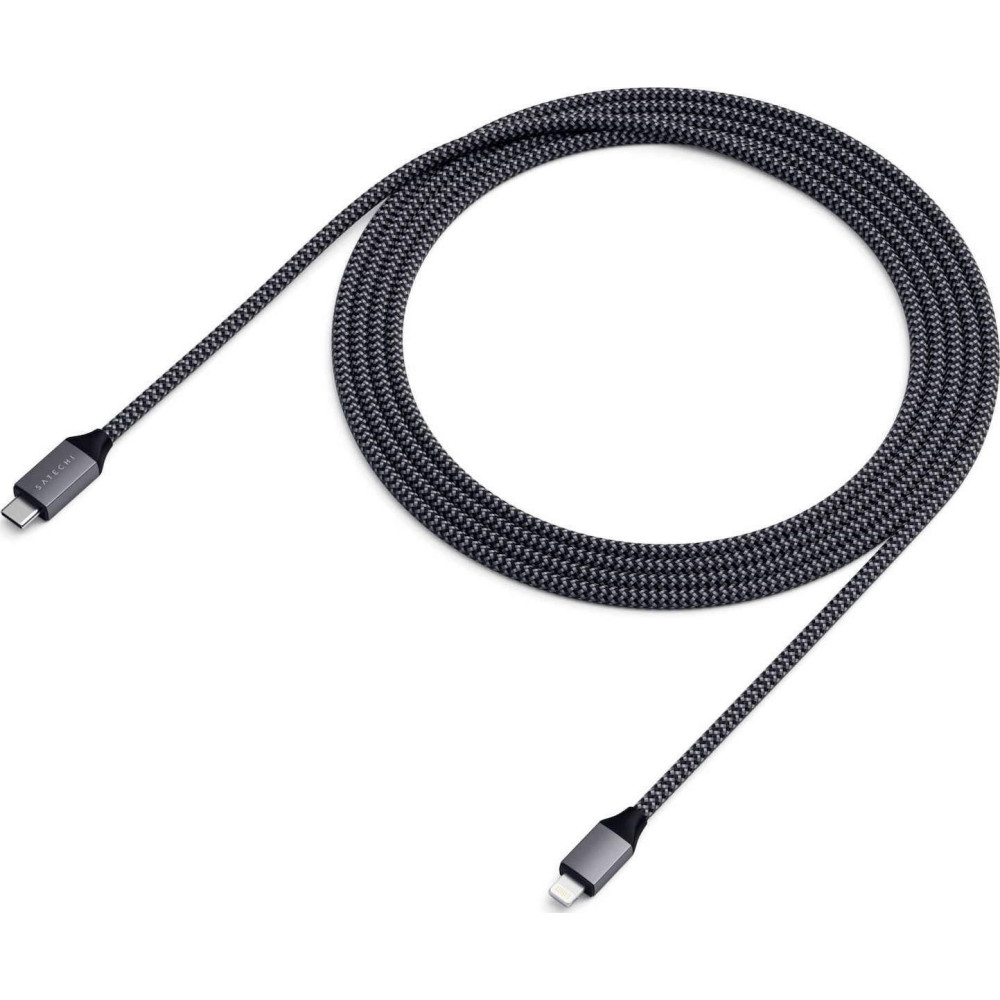 Satechi Καλώδιο Φόρτισης και Μεταφοράς Δεδομένων Type-C σε Lightning - 29W - 180cm (ST-TCL18M)