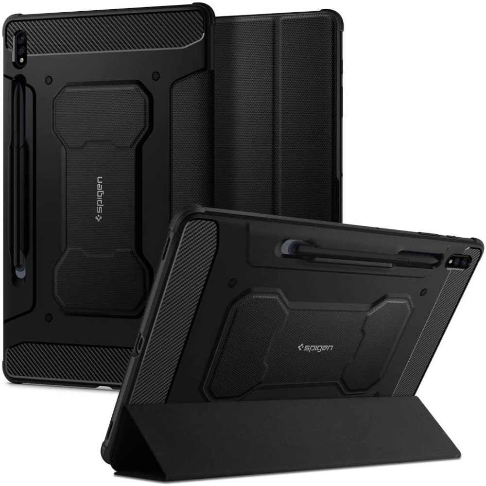 Spigen Θήκη Rugged Armor Pro Samsung Galaxy Tab S8 Plus / S7 Plus 12.4" - Black (ACS01607)