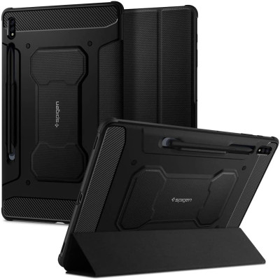 Spigen Θήκη Rugged Armor Pro Samsung Galaxy Tab S8 Plus / S7 Plus 12.4" - Black (ACS01607)