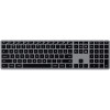 Satechi Slim X3 Bluetooth Backlit Keyboard για Mac - Ασύρματο Bluetooth Πληκτρολόγιο Αλουμινίου - Space Grey (ST-BTSX3M)