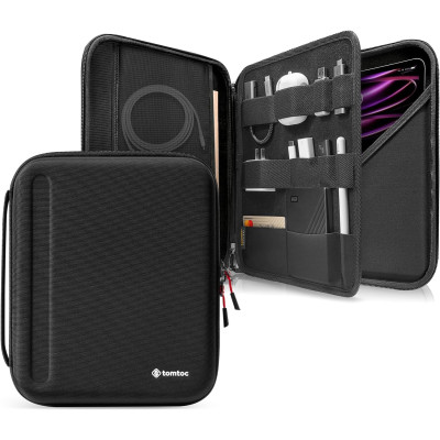 Tomtoc Smartcase Sleeve PadFolio Ανθεκτική Σκληρή Θήκη / Χαρτοφύλακας για iPad Pro 12.9" - Black (A06-004D01)