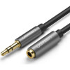 Ugreen Extention Καλώδιο Ήχου Aux Audio - 3.5mm Jack (male) σε 3.5mm Jack (female) - 100cm - Black (10592)