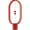 Allocacoc Heng Balance Platsic Lamp Ellipse - Φωτιστικό με Μαγνητικό Διακόπτη - Boston Red (DH0040RD/HBLEUB)
