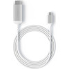 Satechi Καλώδιο Type-C (male) σε HDMI 4K 60Hz (male) - 180cm - Silver (ST-CHDMIS)