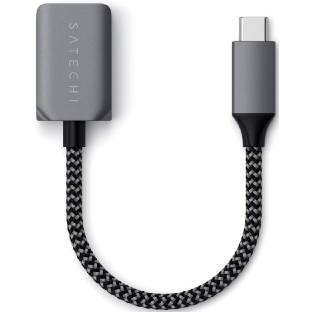 Satechi Αντάπτορας Type-C (male) σε USB 3.0 (female) - Space Gray (ST-UCATCM)