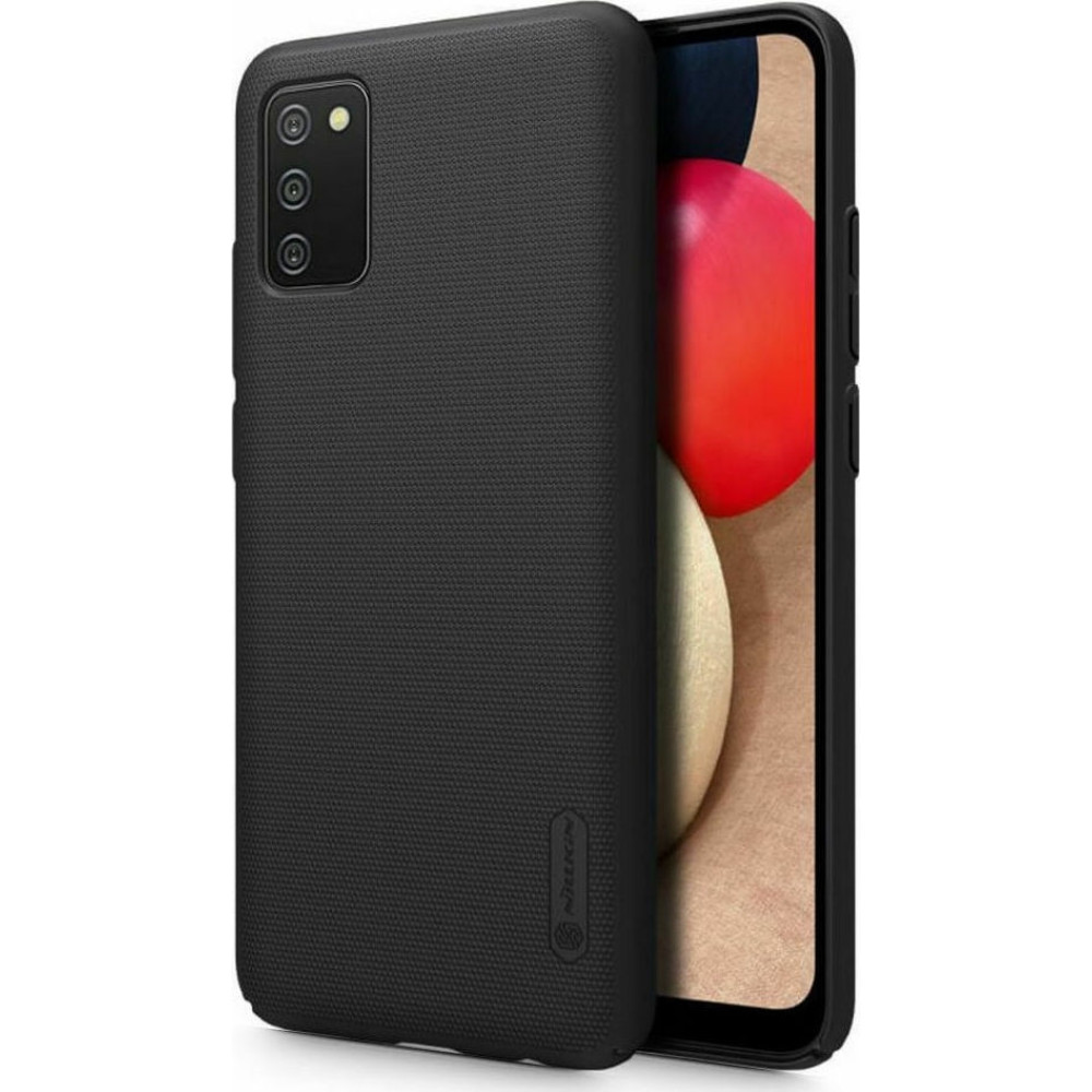 Nillkin Θήκη Super Frosted Shield Samsung Galaxy A02s & Kickstand - Βlack (6902048211872)