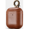iCarer Vintage Δερμάτινη Θήκη με Γάντζο για Apple AirPods 2nd Gen / 1st Gen - Brown (IAP032-BN)