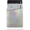 Puro Universal Eco-Leather Wallet - Πορτοφόλι Shiny Holo Pocket - Silver (POCKET01-IRI)